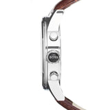 Hugo Boss Jet Chronograph Quartz Silver Dial Brown Leather Strap Watch For Men - HB1513280 Buy Now By Hugo Boss