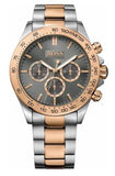 Hugo Boss Ikon Grey Dial Two Tone Steel Strap Watch for Men - 1513339 Buy Now By Hugo Boss