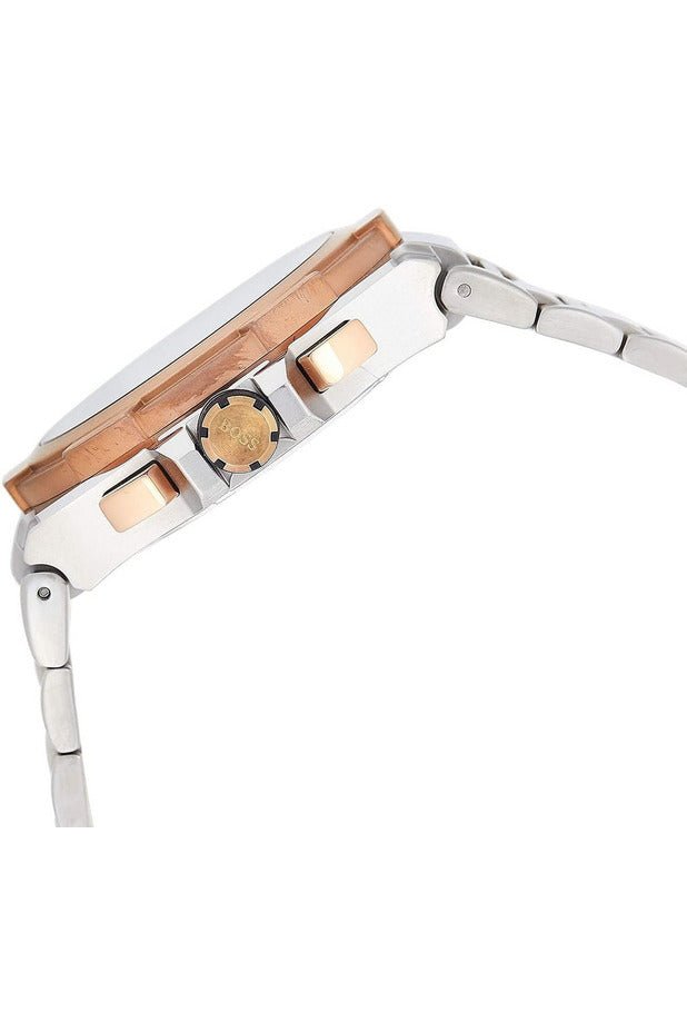 Hugo Boss Supernova Grey Dial Silver Steel Strap Watch for Men - 1513362 Buy Now By Hugo Boss