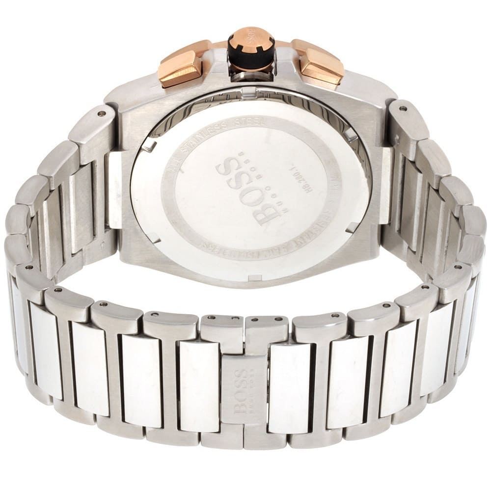 Hugo Boss Supernova Grey Dial Silver Steel Strap Watch for Men - 1513362 Buy Now By Hugo Boss