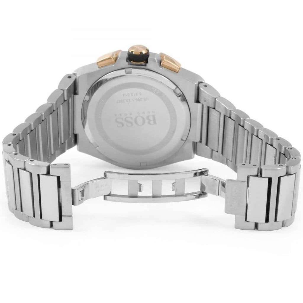 Hugo Boss Supernova Grey Dial Silver Steel Strap Watch for Men - 1513362 Buy Now By Hugo Boss