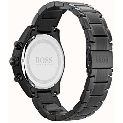 Hugo Boss Onyx Black Dial Black Steel Strap Watch for Men - 1513365 Buy Now By Hugo Boss