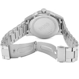 Hugo Boss Jet Black Dial Silver Steel Strap Watch for Men - 1513383 Buy Now By Hugo Boss