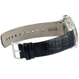 Hugo Boss Rafale Chronograph Blue Dial Black Leather Strap Watch For Men - 1513391 Buy Now By Hugo Boss