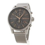 Hugo Boss Jet Chronograph Grey Dial Silver Mesh Bracelet Watch for Men - 1513440 Buy Now By Hugo Boss