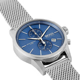 Hugo Boss Jet Blue Dial Silver Mesh Bracelet Watch for Men - 1513441 Buy Now By Hugo Boss