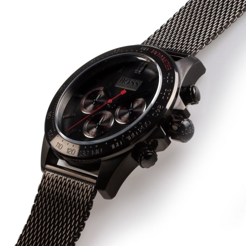 Hugo Boss Ikon Grey Dial Grey Mesh Bracelet Watch for Men - 1513443 Buy Now By Hugo Boss