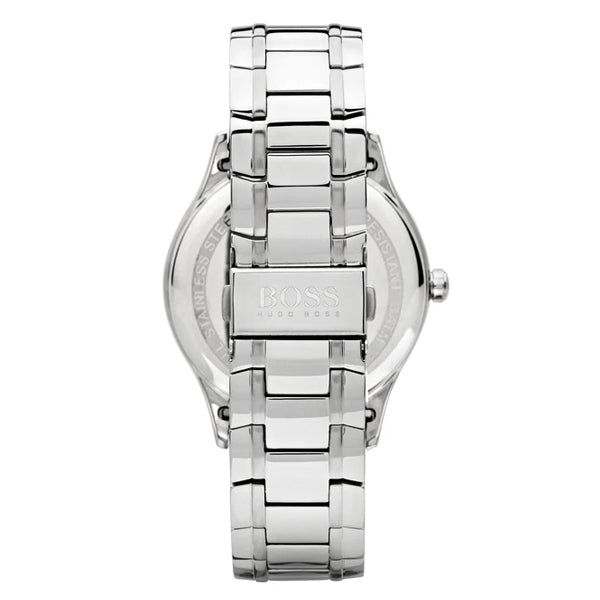 Hugo Boss Governer Blue Dial Silver Steel Strap Watch for Men - 1513487 Buy Now By Hugo Boss