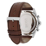 Hugo Boss Navigator White Dial Brown Leather Strap Watch for Men - 1513495 Buy Now By Hugo Boss