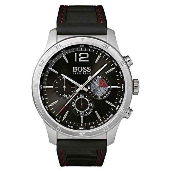Hugo Boss Professional Black Dial Black Silicone Strap Watch for Men - 1513525 Buy Now By Hugo Boss