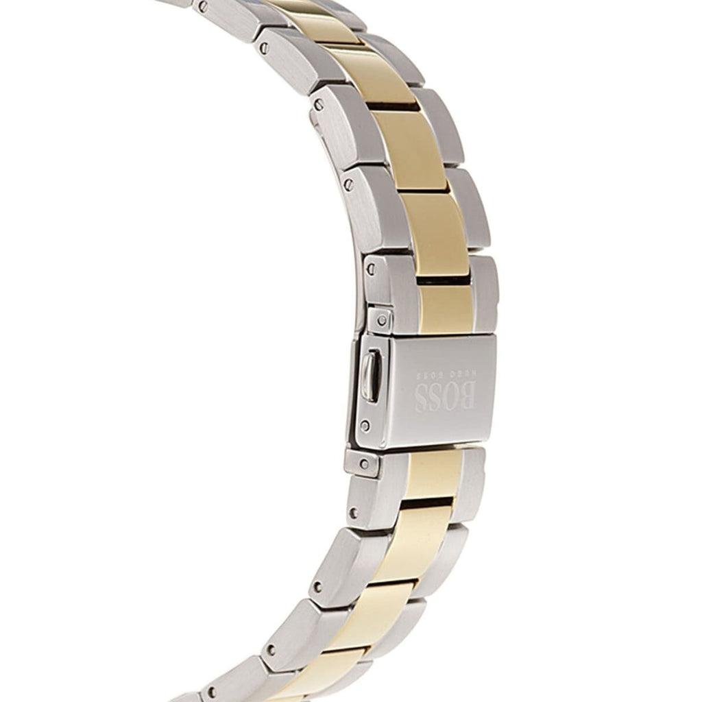 Hugo Boss Professional Black Dial Two Tone Steel Strap Watch for Men - 1513529 Buy Now By Hugo Boss