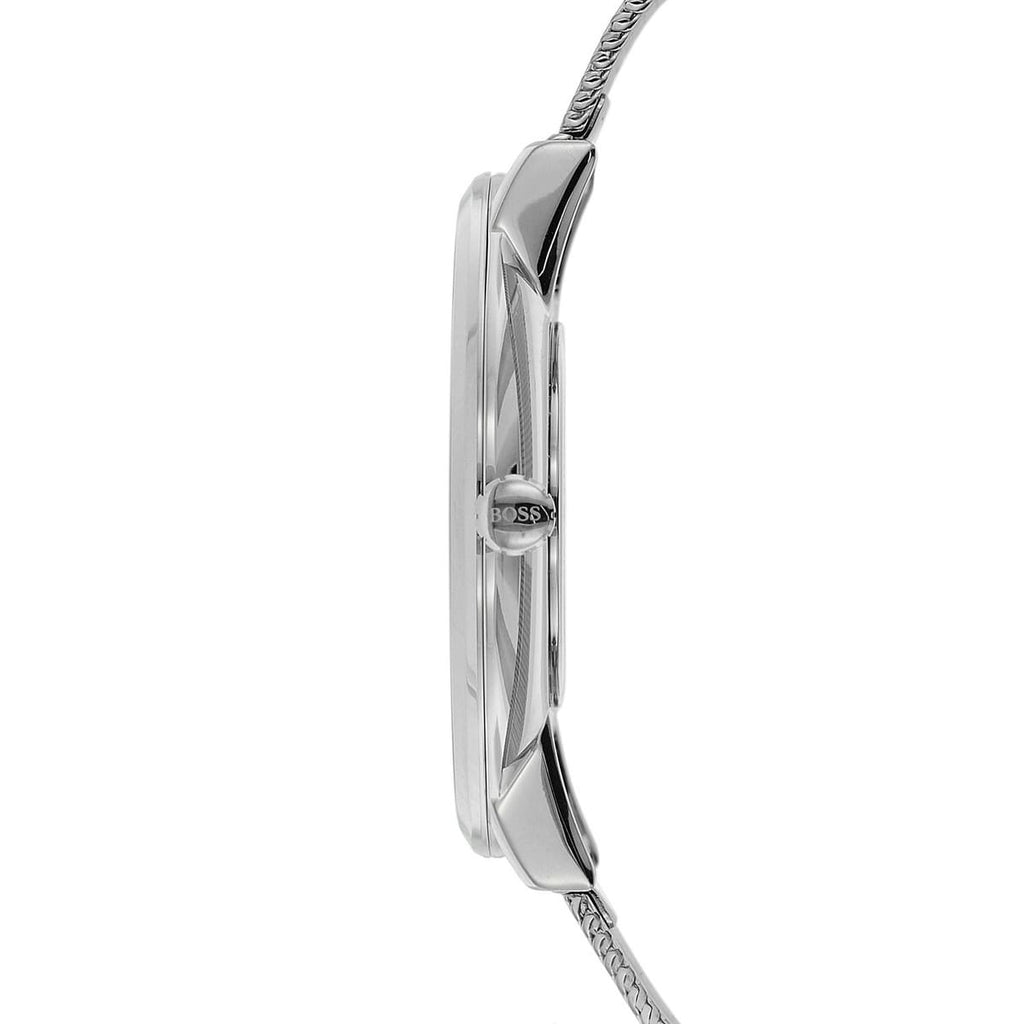 Hugo Boss Horizon Quartz Blue Dial Silver Mesh Bracelet Watch For Men - 1513541 Buy Now By Hugo Boss