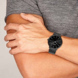 Hugo Boss Horizon Quartz Black Dial Black Mesh Bracelet Watch For Men - 1513542 Buy Now By Hugo Boss