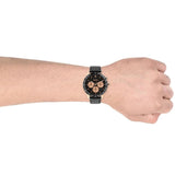 Hugo Boss Talent Chronograph Black Dial Black Leather Strap Watch For Men - 1513580 Buy Now By Hugo Boss