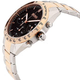 Hugo Boss Talent Black Dial Two Tone Steel Strap Watch for Men - 1513584 Buy Now By Hugo Boss