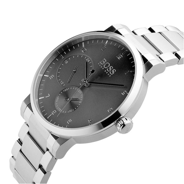Hugo Boss Oxygen Grey Dial Silver Steel Strap Watch for Men - 1513596 Buy Now By Hugo Boss
