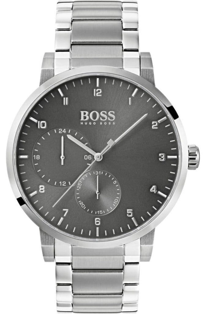 Hugo Boss Oxygen Grey Dial Silver Steel Strap Watch for Men - 1513596 Buy Now By Hugo Boss