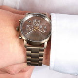 Hugo Boss Attitude Green Dial Green Steel Strap Watch for Men - 1513610 Buy Now By Hugo Boss