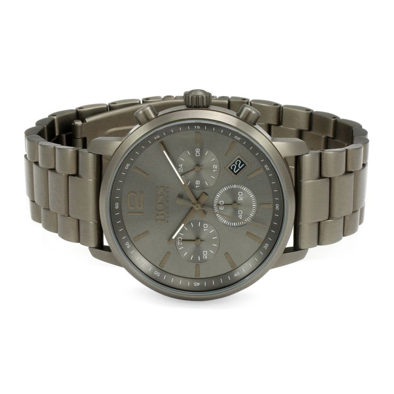 Hugo Boss Attitude Green Dial Green Steel Strap Watch for Men - 1513610 Buy Now By Hugo Boss