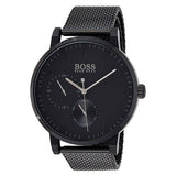 Hugo Boss Oxygen Black Dial Black Mesh Bracelet Watch for Men - 1513636 Buy Now By Hugo Boss