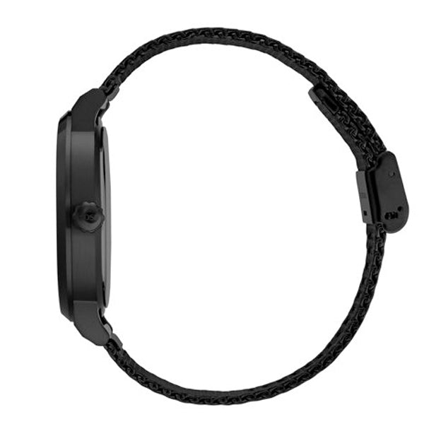 Hugo Boss Oxygen Black Dial Black Mesh Bracelet Watch for Men - 1513636 Buy Now By Hugo Boss