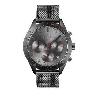 Hugo Boss Talent Gunmetal Dial Grey Mesh Bracelet Watch for Men - 1513637 Buy Now By Hugo Boss