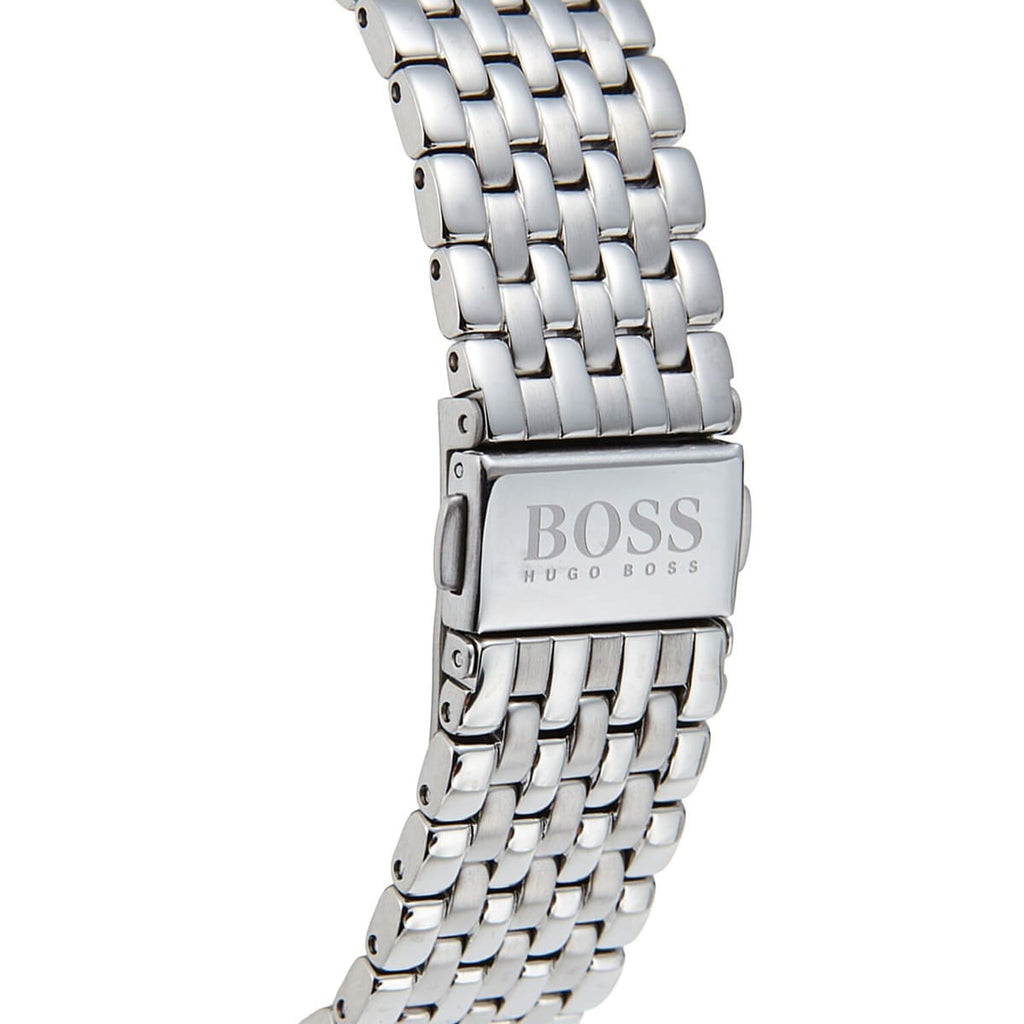Hugo Boss Companion Blue Dial Silver Steel Strap Watch for Men - 1513653 Buy Now By Hugo Boss