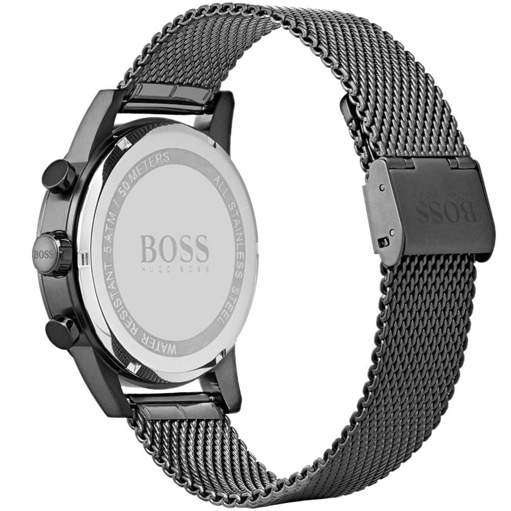Hugo Boss Infinity Black Dial Black Mesh Bracelet Watch for Women -1502521 Buy Now By Hugo Boss