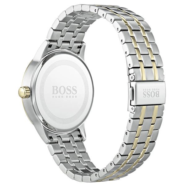 Hugo Boss Classic Silver Dial Two Tone Steel Strap Watch for Men - 1513687 Buy Now By Hugo Boss