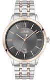 Hugo Boss Classic Grey Dial Two Tone Steel Strap Watch for Men - 1513688 Buy Now By Hugo Boss