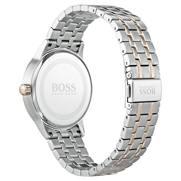 Hugo Boss Classic Grey Dial Two Tone Steel Strap Watch for Men - 1513688 Buy Now By Hugo Boss