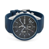 Hugo Boss Velocity Black Dial Blue Rubber Strap Watch for Men - 1513717 Buy Now By Hugo Boss
