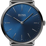 Hugo Boss Horizon Blue Dial Black Mesh Bracelet Watch for Men - 1513734 Buy Now By Hugo Boss