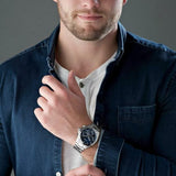 Hugo Boss Hero Sport Blue Dial Silver Steel Strap Watch for Men - 1513755 Buy Now By Hugo Boss