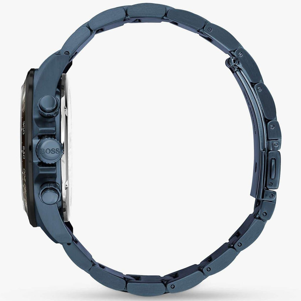 Hugo Boss Hero Sport Lux Blue Dial Blue Steel Strap Watch for Men - 1513758 Buy Now By Hugo Boss