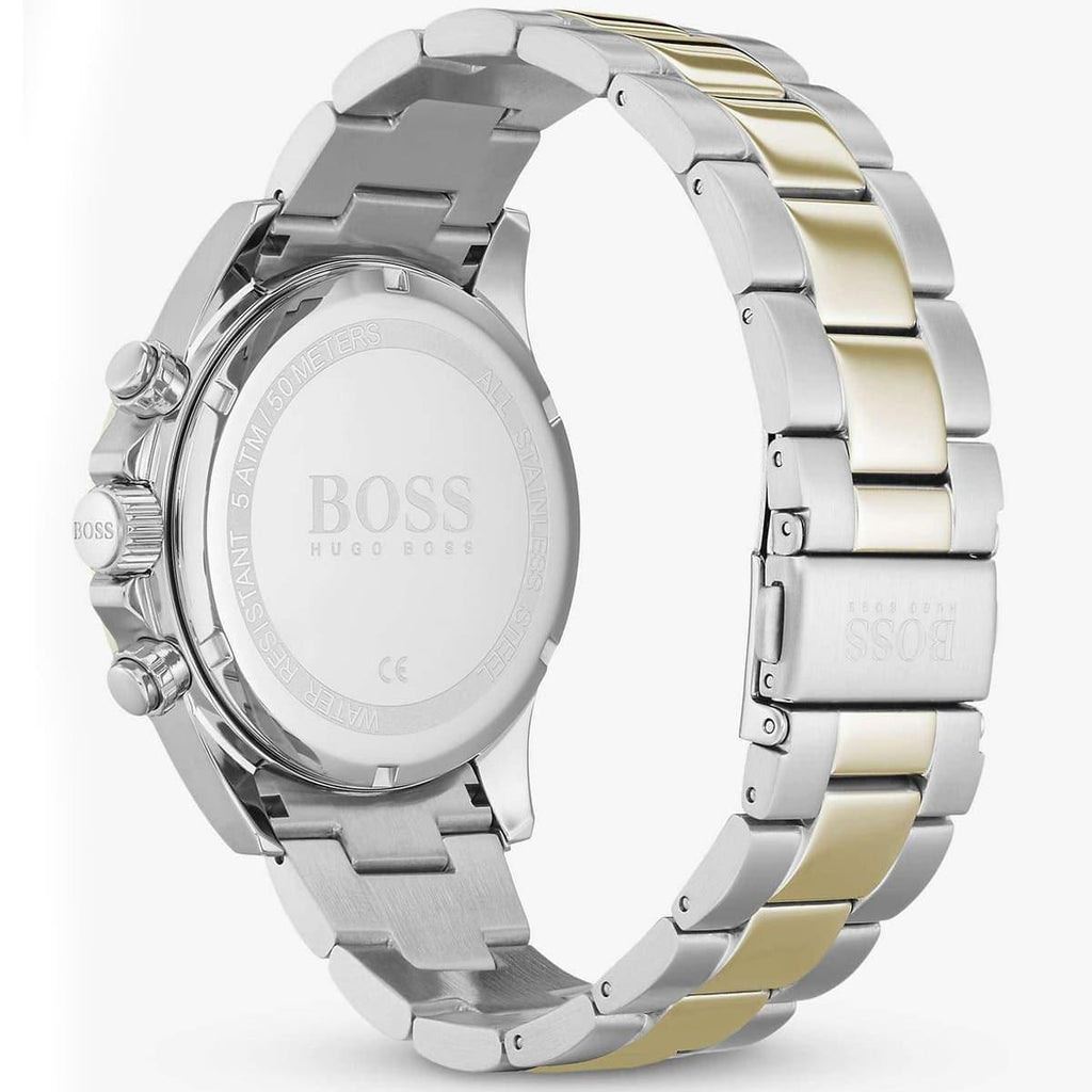 Hugo Boss Hero Blue Dial Two Tone Steel Strap Watch for Men - 1513767 Buy Now By Hugo Boss