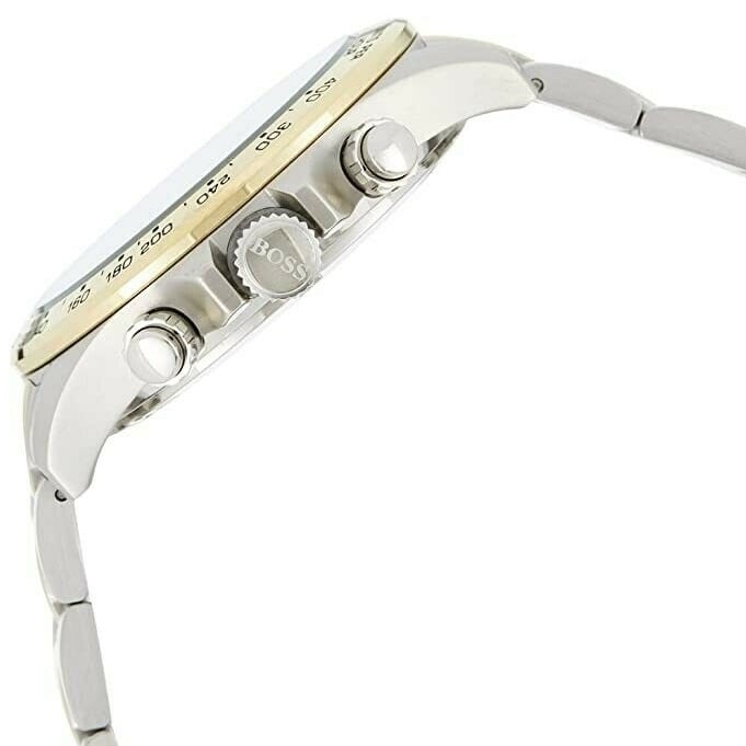 Hugo Boss Hero Blue Dial Two Tone Steel Strap Watch for Men - 1513767 Buy Now By Hugo Boss