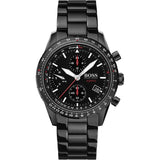 Hugo Boss Aero Black Dial Black Steel Strap Watch for Men - 1513771 Buy Now By Hugo Boss