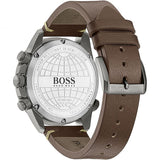Hugo Boss Nomad Blue Dial Brown Leather Strap Watch for Men - 1513773 Buy Now By Hugo Boss