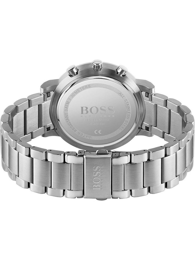 Hugo Boss Integrity Blue Dial Silver Steel Strap Watch for Men - 1513779 Buy Now By Hugo Boss
