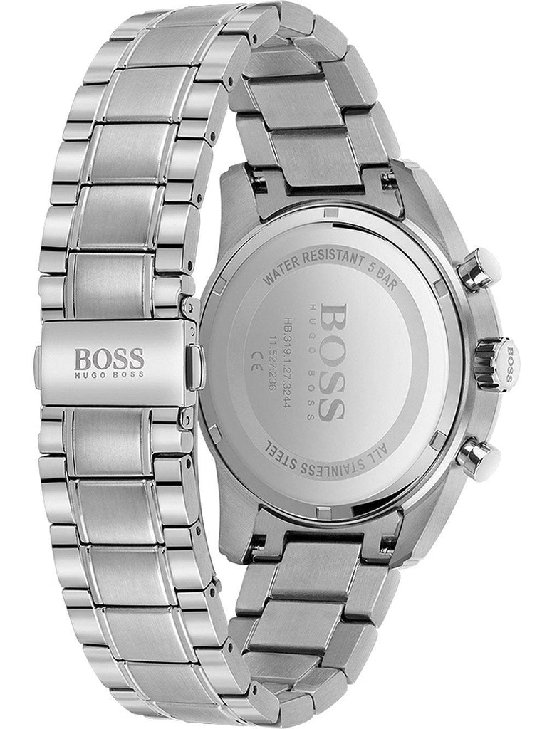 Hugo Boss Skymaster Blue Dial Silver Steel Strap Watch for Men - 1513784 Buy Now By Hugo Boss