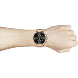 Hugo Boss Integrity Black Dial Gold Mesh Bracelet Watch for Men - 1513808 Buy Now By Hugo Boss