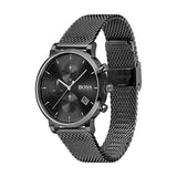 Hugo Boss Integrity Black Dial Black Mesh Bracelet Watch for Men - 1513813 Buy Now By Hugo Boss