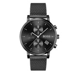 Hugo Boss Integrity Black Dial Black Mesh Bracelet Watch for Men - 1513813 Buy Now By Hugo Boss