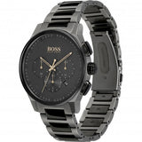 Hugo Boss Peak Black Dial Black Steel Strap Watch for Men - 1513814 Buy Now By Hugo Boss