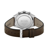 Hugo Boss Navigator White Dial Brown Leather Strap Watch for Men - 1513495 Buy Now By Hugo Boss