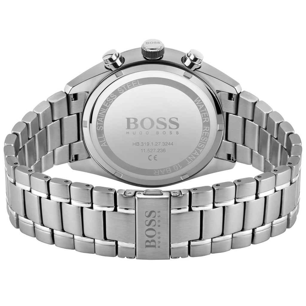Hugo Boss Champion Blue Dial Silver Steel Strap Watch for Men - 1513818 Buy Now By Hugo Boss