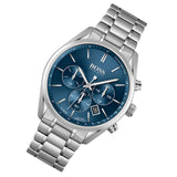 Hugo Boss Champion Blue Dial Silver Steel Strap Watch for Men - 1513818 Buy Now By Hugo Boss