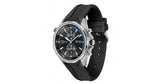 Hugo Boss Globetrotter Black Dial Black Silicone Strap Watch for Men - 1513820 Buy Now By Hugo Boss