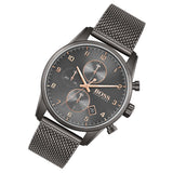Hugo Boss Skymaster Grey Dial Grey Mesh Bracelet Watch for Men - 1513837 Buy Now By Hugo Boss